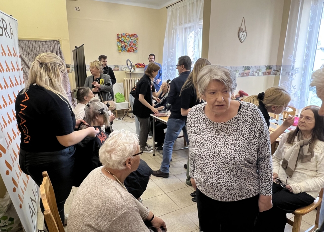 Salon piękności w Domu Dziennego Pobytu w Łodzi