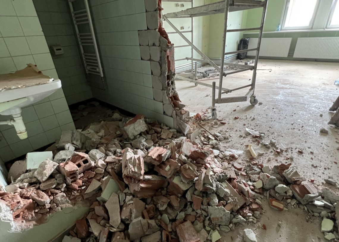 Budowa Centrum Onkologii Kobiet Ciężarnych w Łodzi