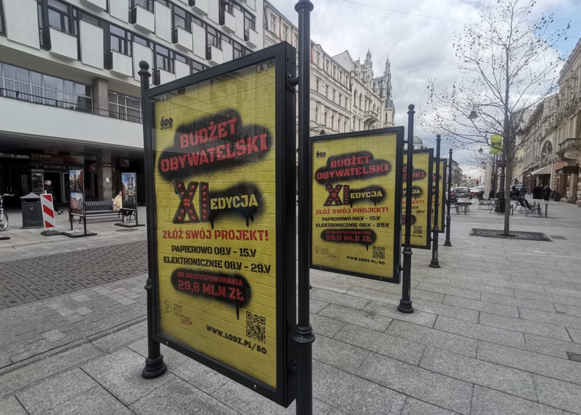 Nabór wniosków do łódzkiego budżetu obywatelskiego. Początek 8 maja, do rozdysponowania blisko 30 mln zł 1 Nabór wniosków do łódzkiego budżetu obywatelskiego