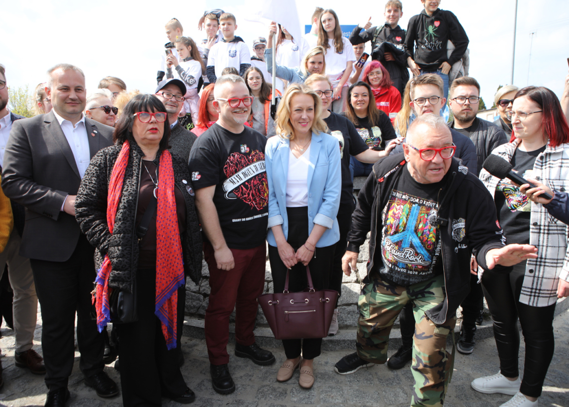 Rondo WOŚP w Piotrkowie Trybunalskim