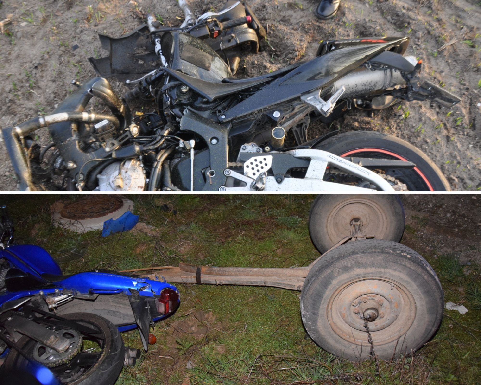 Początek sezonu motocyklowego w Łódzkiem - wypadki w powiecie opoczyńskim