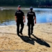 Policjant uratował tonącego psa