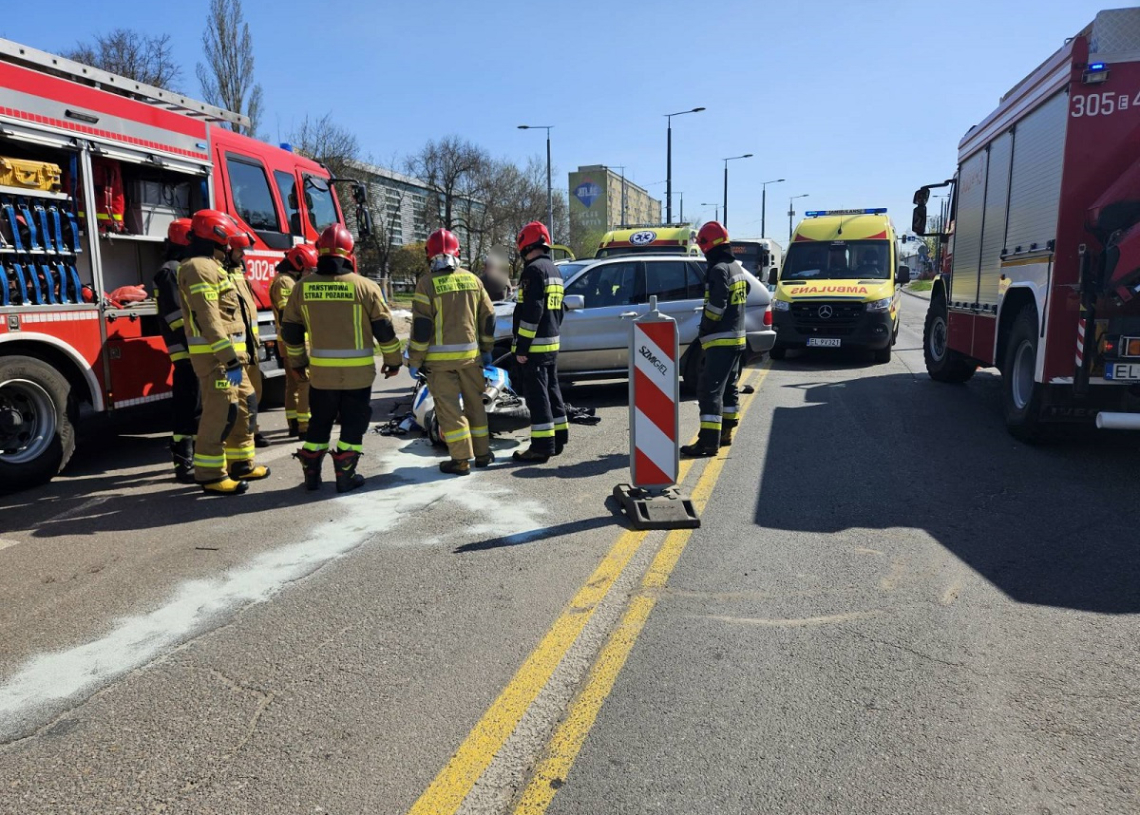 wypadek na Śmigłego-Rydza