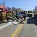 Wypadek na Śmigłego-Rydza z udziałem motocyklisty. Utrudnienia mogą trwać do godz. 17 6 wypadek na Śmigłego-Rydza