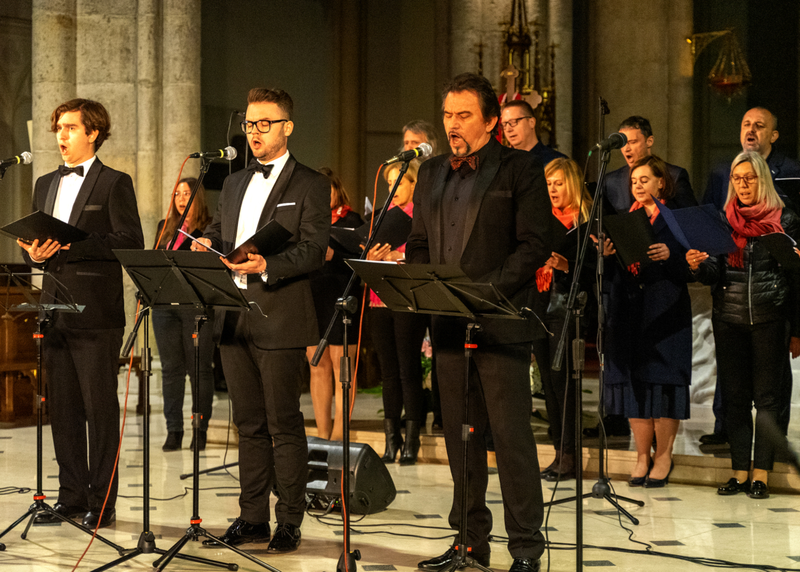 Koncert papieski w łódzkiej archikatedrze [ZDJĘCIA, WIDEO]