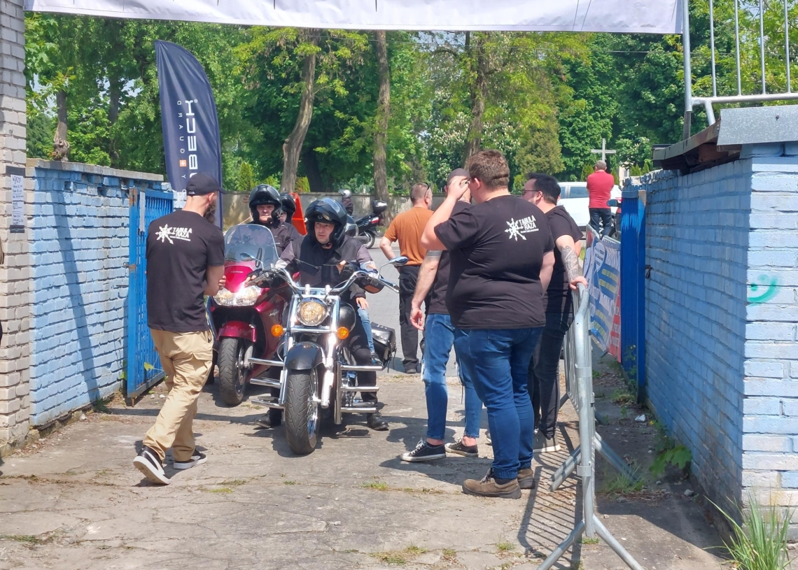 Zlot motocyklistów w Zduńskiej Woli