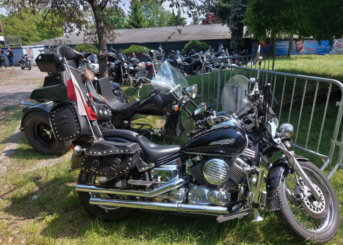 Zlot motocyklistów w Zduńskiej Woli