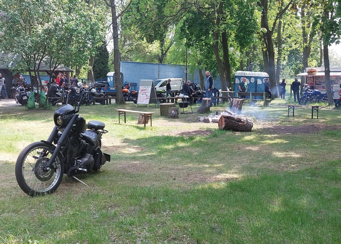 Zlot motocyklistów w Zduńskiej Woli
