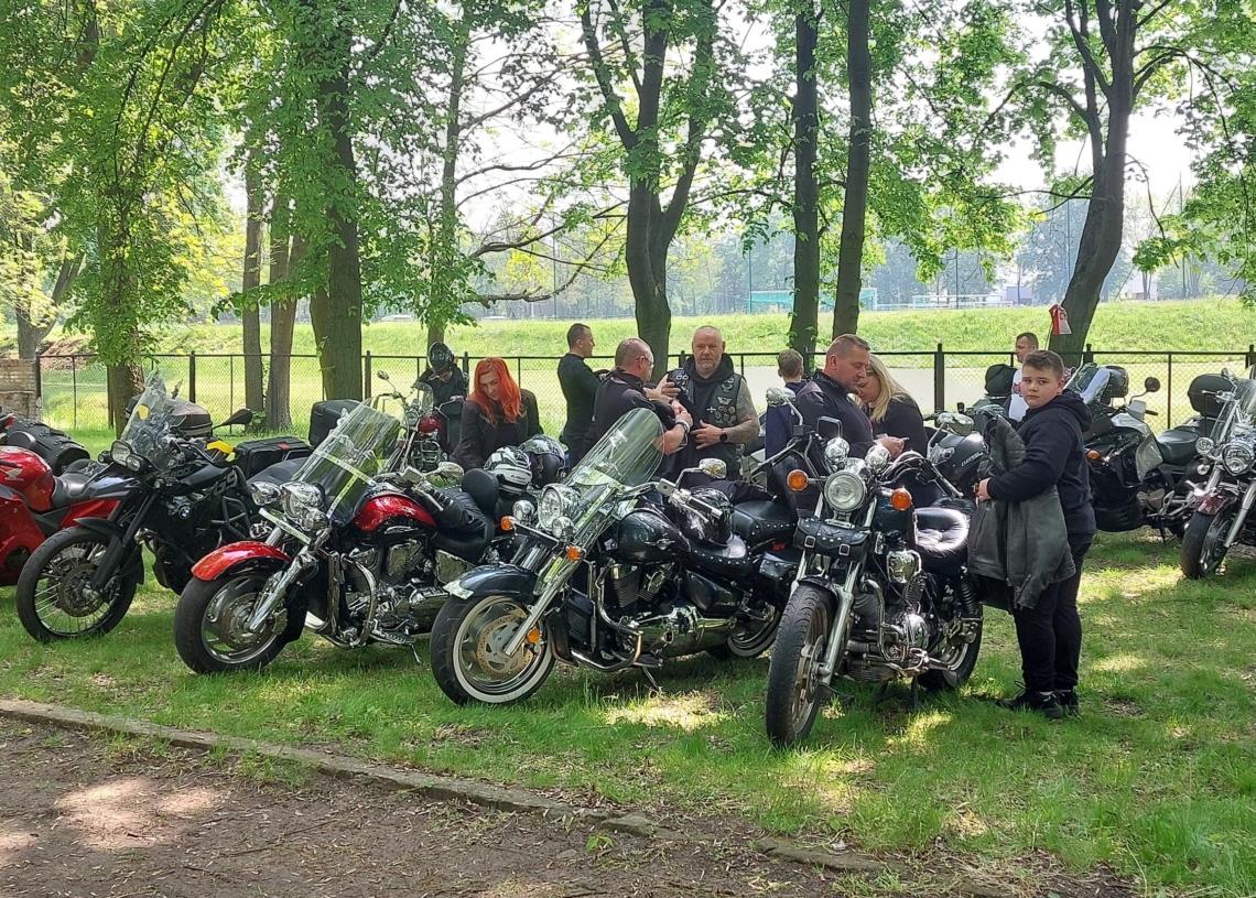 Zlot motocyklistów w Zduńskiej Woli