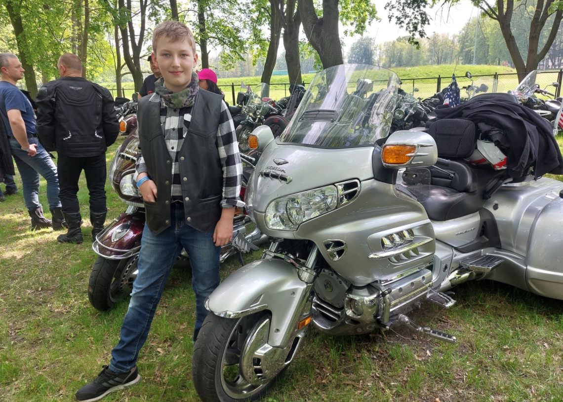 Zlot motocyklistów w Zduńskiej Woli