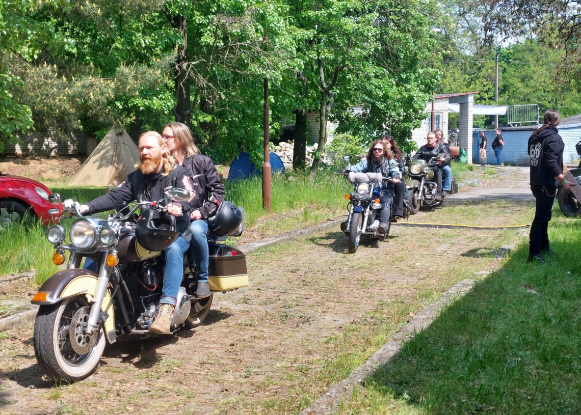 Zlot motocyklistów w Zduńskiej Woli