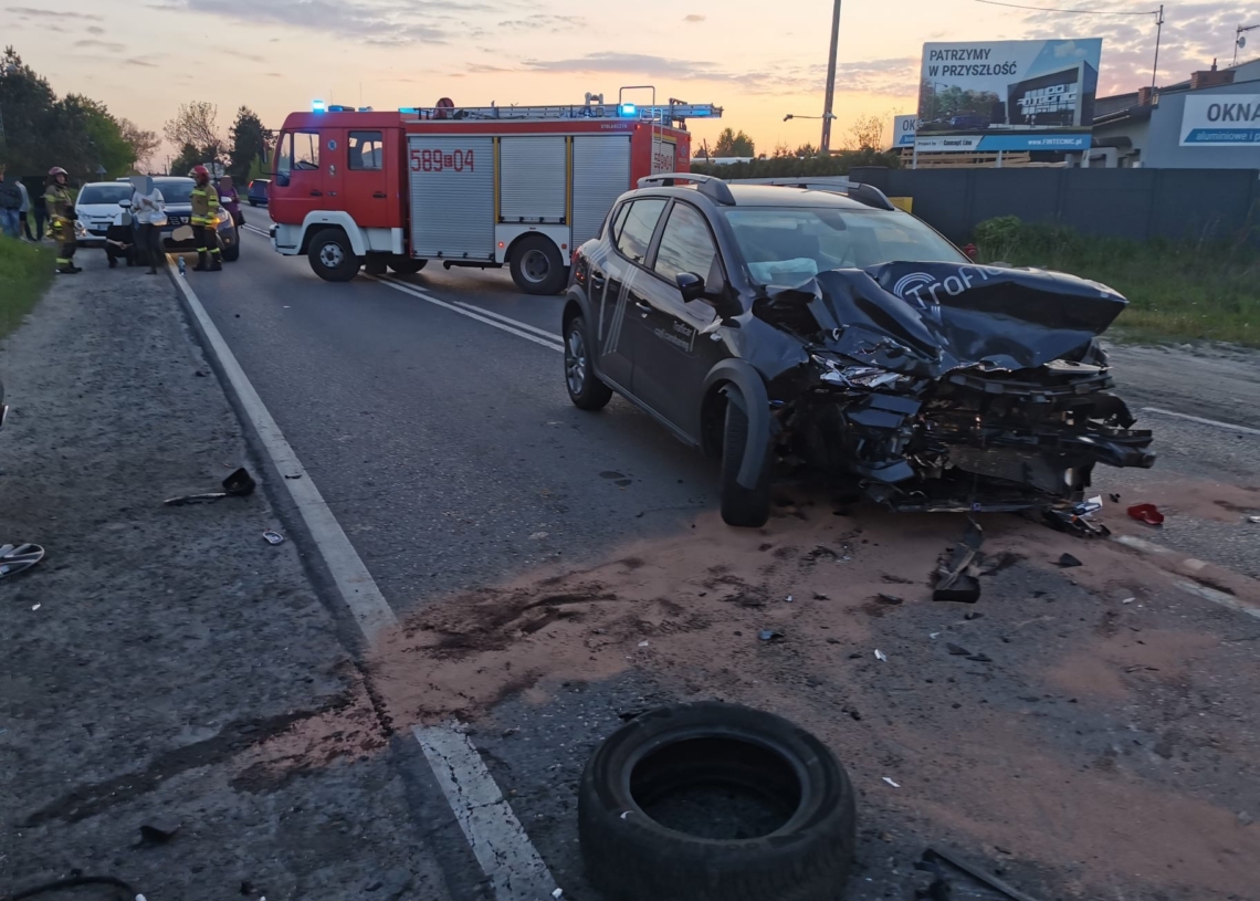 Wypadek na DK71