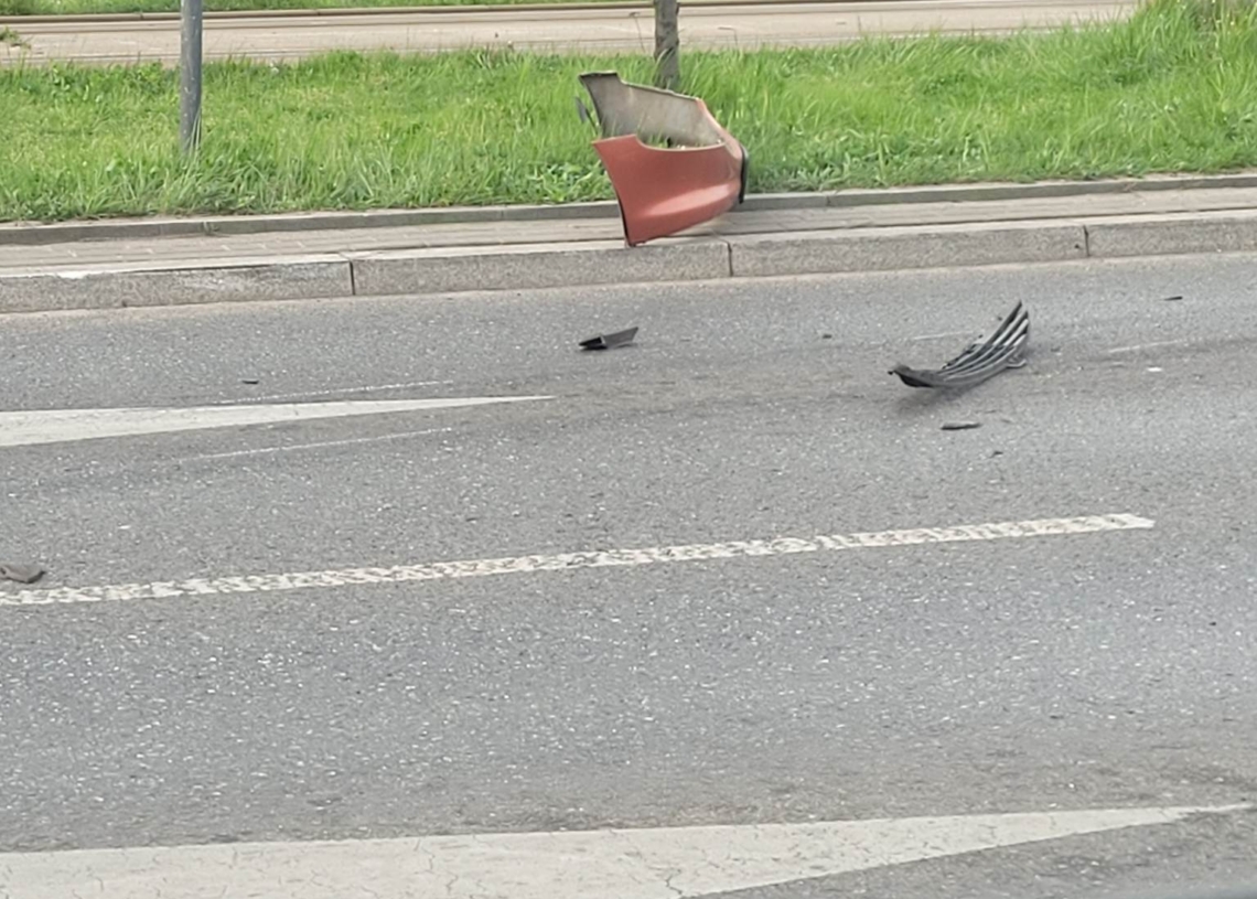 Wypadek na Piłsudskiego w Łodzi