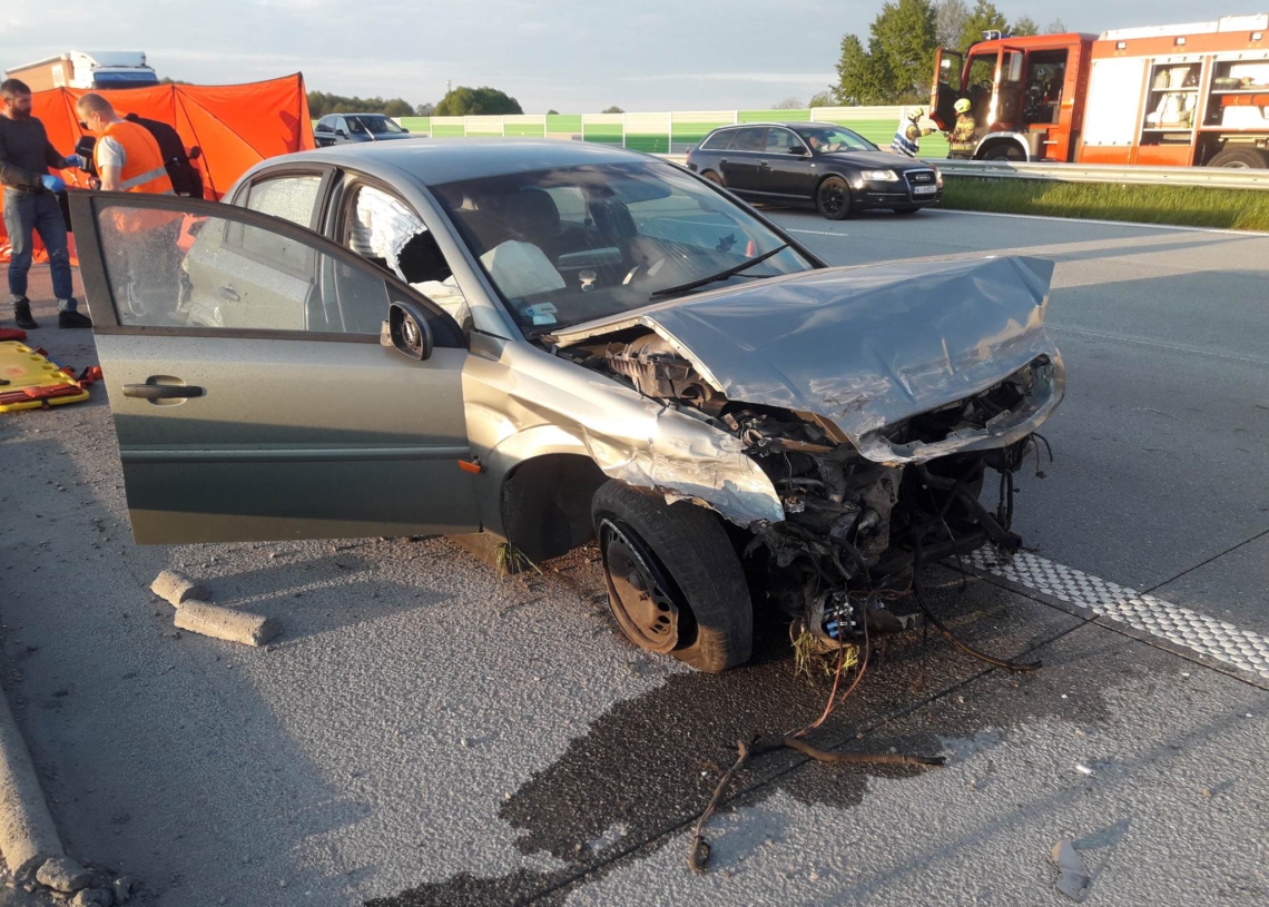 wypadek na A1