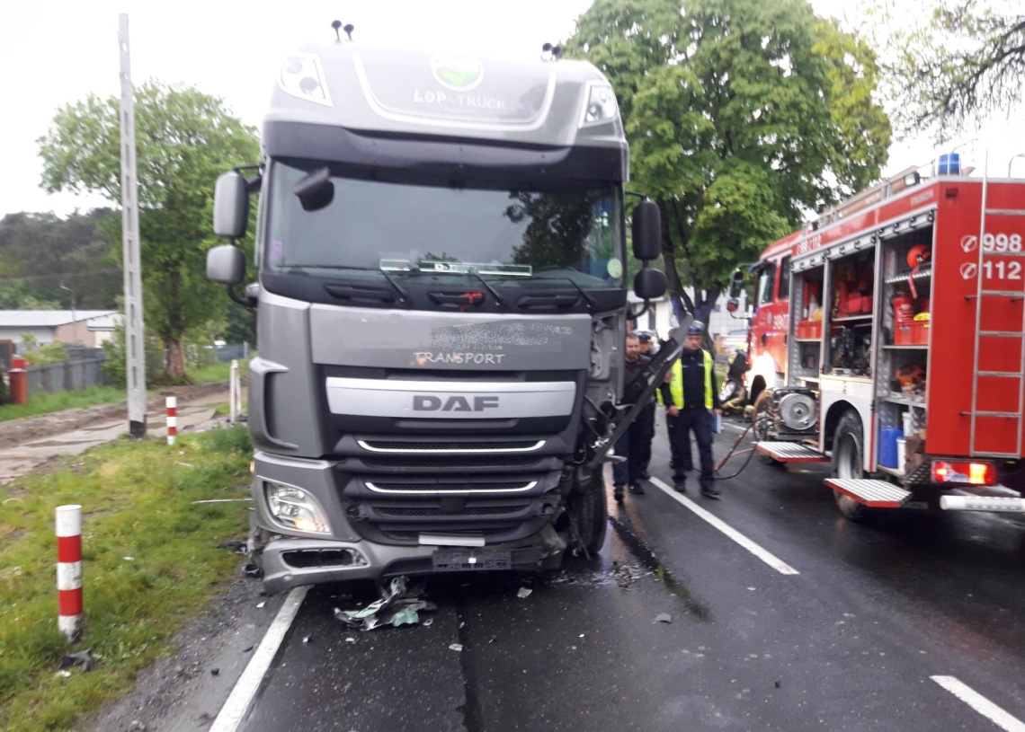 Wypadek na DK12 między Piotrkowem a Sulejowem