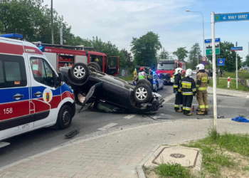 Wypadek w Ksawerowie