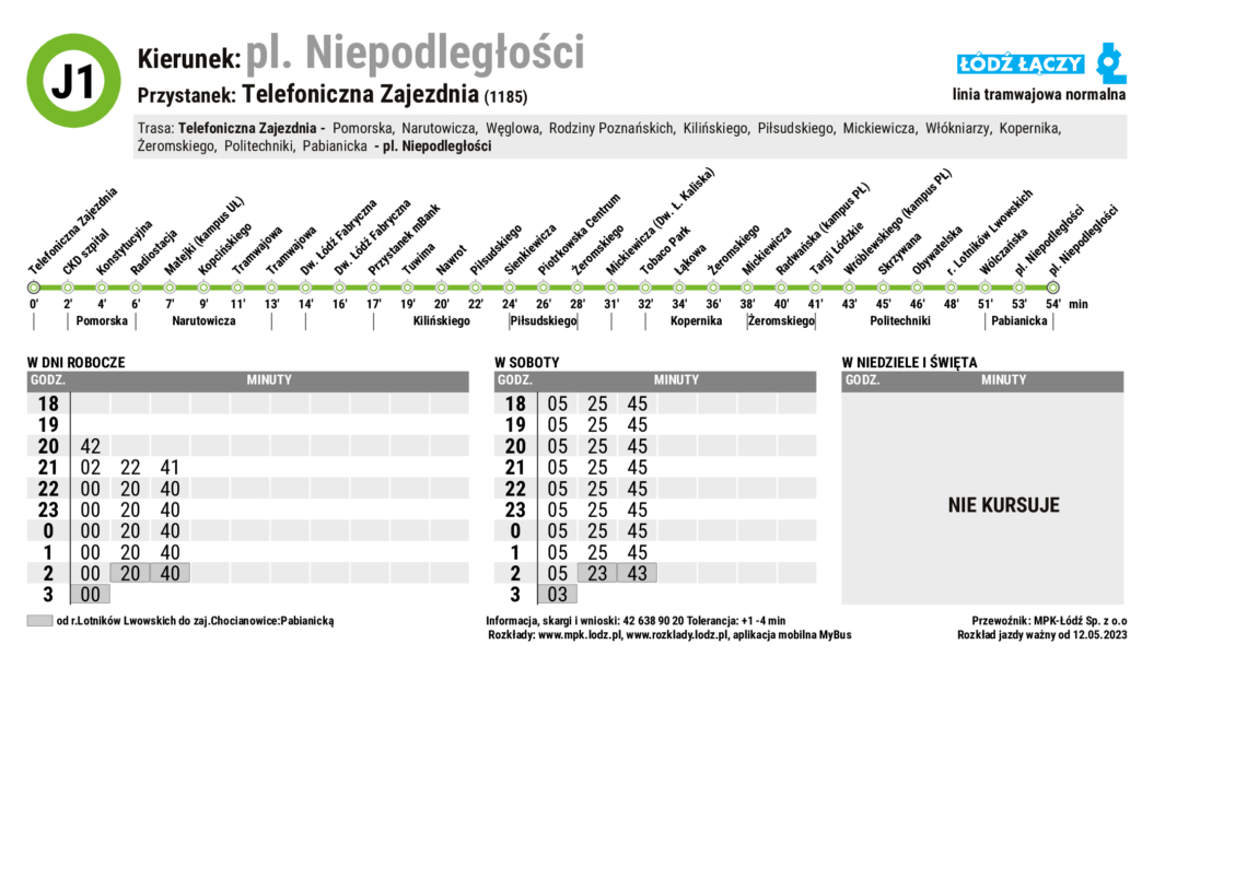 W piątkowe popołudnie zaczną kursować linie specjalne na Juwenalia