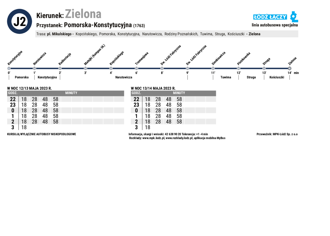 W piątkowe popołudnie zaczną kursować linie specjalne na Juwenalia