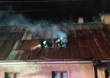 Nocny pożar domu w Złoczewie 5 Nocny pożar domu w Złoczewie