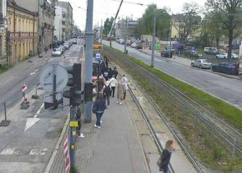 Zatrzymanie ruchu tramwajów na Zachodniej