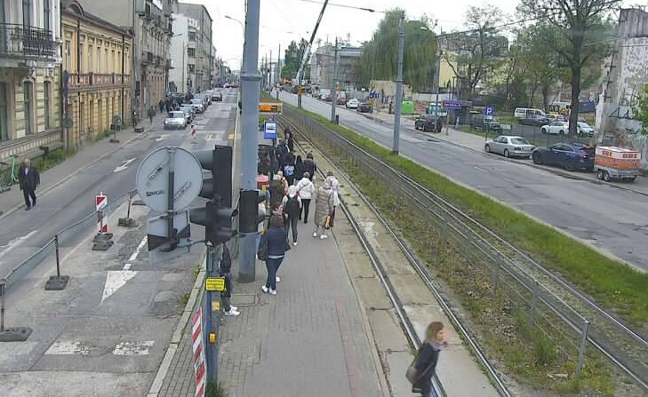Zatrzymanie ruchu tramwajów na Zachodniej przy Próchnika. Opóźnienia na 8 liniach 1 Zatrzymanie ruchu tramwajów na Zachodniej