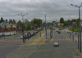 Zatrzymanie ruchu tramwajów na Warszawskiej przy Łagiewnickiej. Opóźnienia na liniach 3A i 3B 2 zatrzymanie ruchu tramwajów na Warszawskiej
