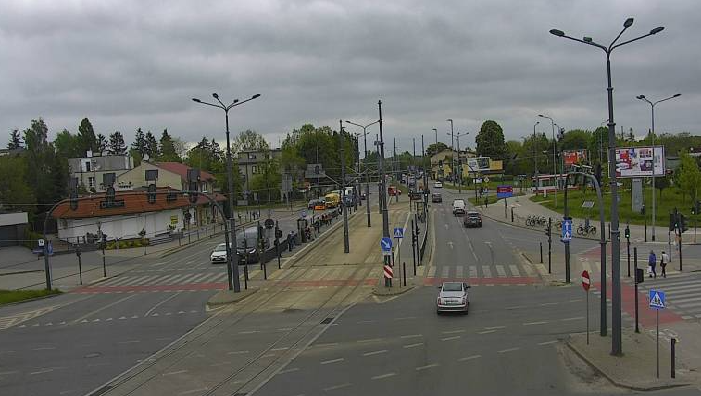 zatrzymanie ruchu tramwajów na Warszawskiej