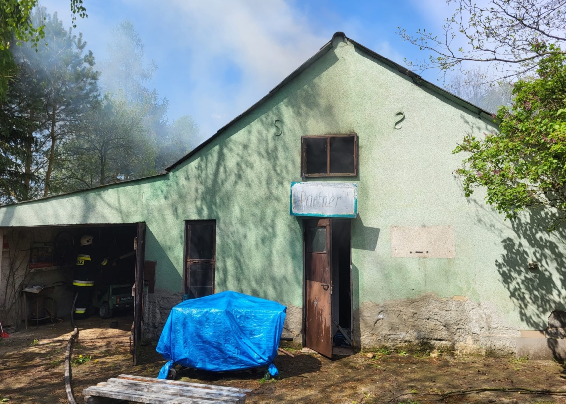 Pożar w Bronisławowie