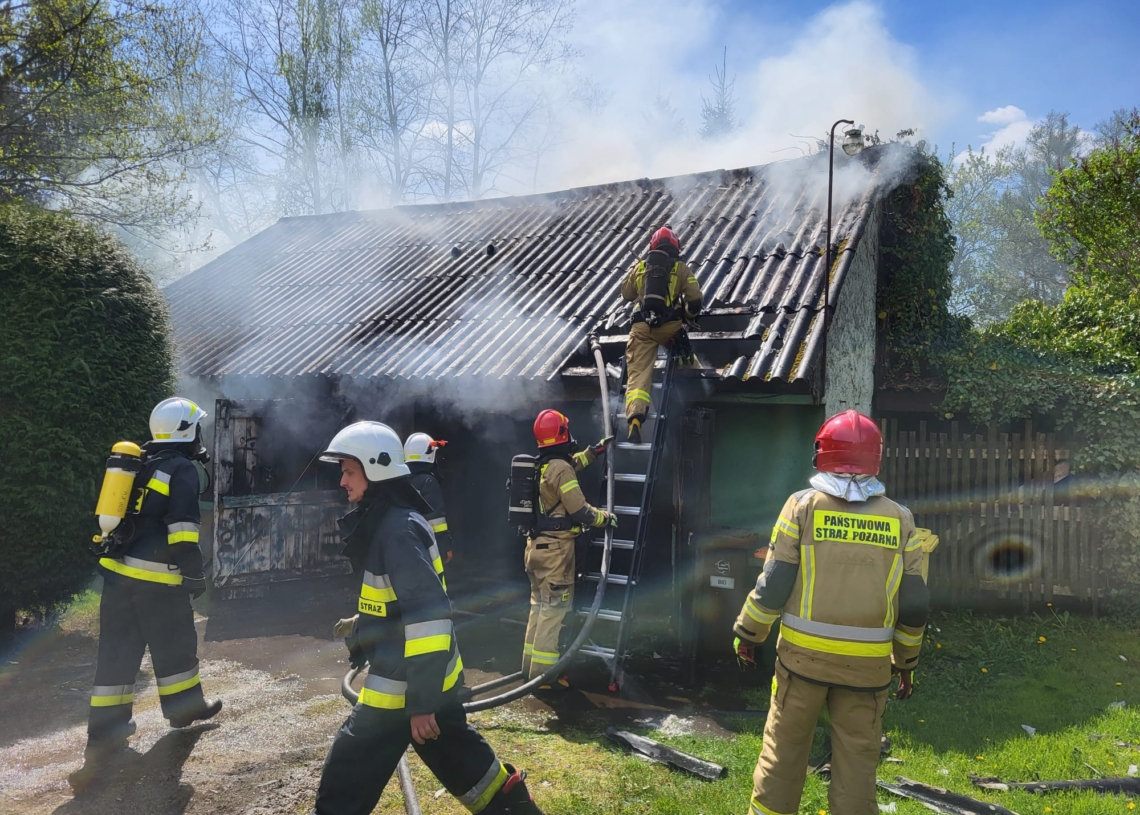 Pożar w Bronisławowie