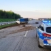 Bus wpadł w bariery na A1. Policja poszukuje kierowcy 5 Bus wpadł w bariery na A1. Policja poszukuje kierowcy