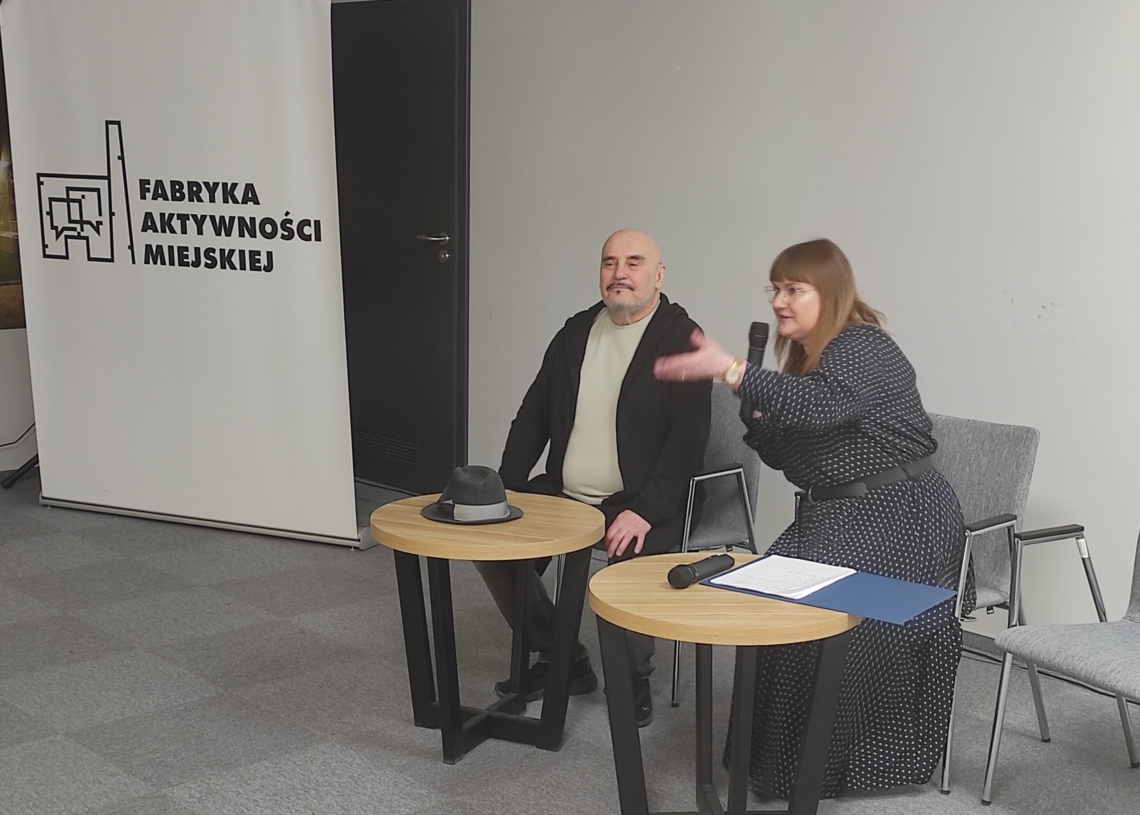 Fani Trubadurów spotkali się z Marianem Lichtmanem w Fabryce Aktywności Miejskiej [ZDJĘCIA]