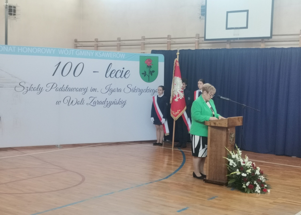 100-lecie szkoły w Woli Zaradzyńskiej