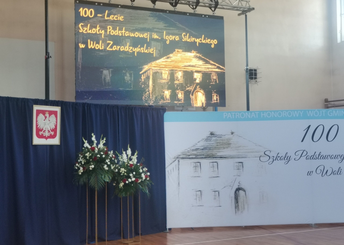 100-lecie szkoły w Woli Zaradzyńskiej