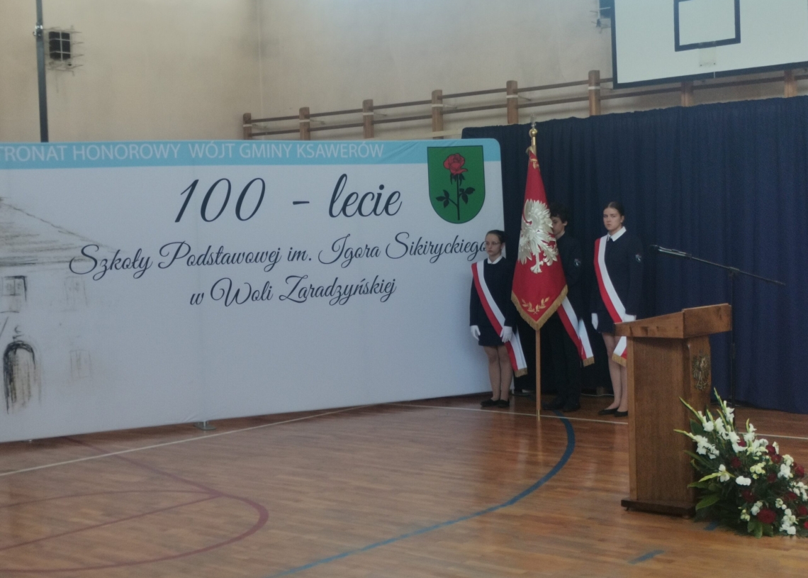 100-lecie szkoły w Woli Zaradzyńskiej
