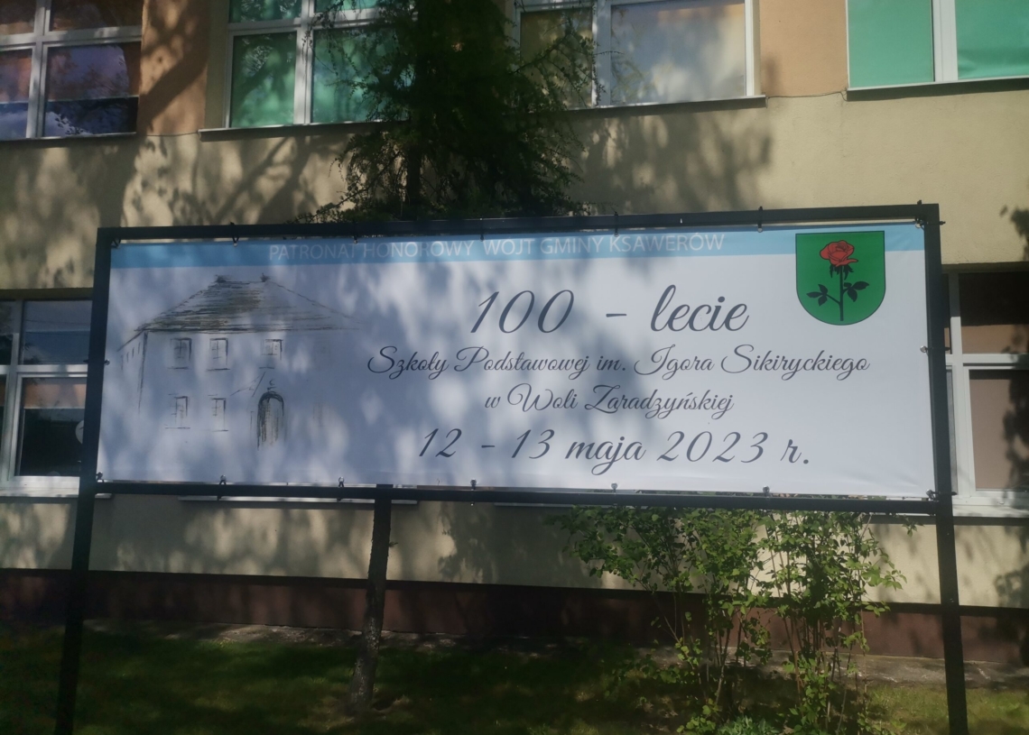 100-lecie szkoły w Woli Zaradzyńskiej