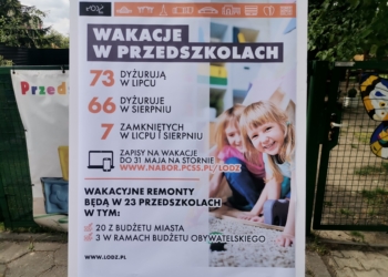 wakacyjny pobyt dzieci w przedszkolach
