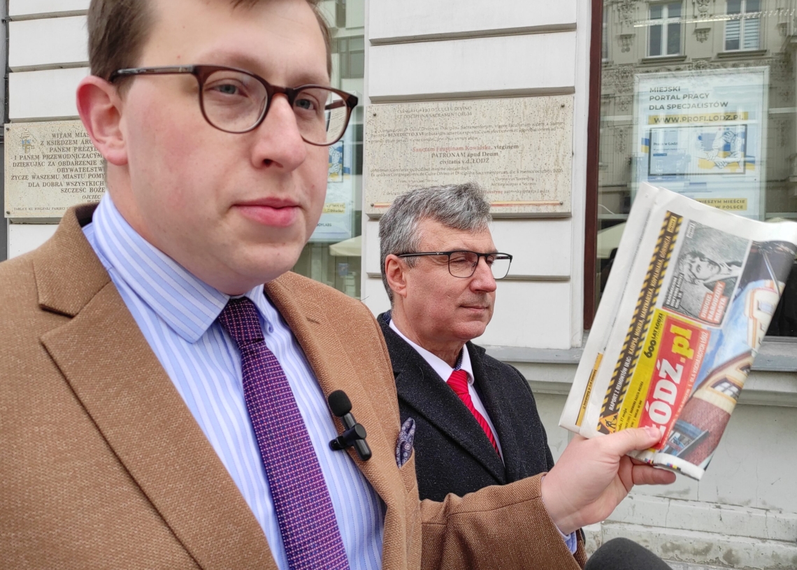 Politycy Konfederacji krytykują wysokie koszty utrzymania miejskiej gazety Łódź.pl