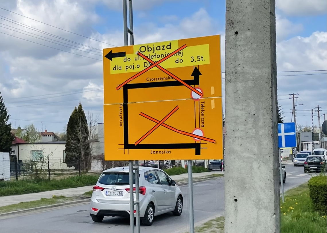 Od jutra utrudnienia na Telefonicznej i Pomorskiej oraz zmiana organizacji ruchu na Wojska Polskiego 1 utrudnienia na Telefonicznej