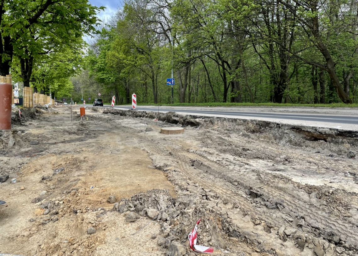 Jutro minie 2 miesiąc od rozpoczęcia przebudowy Krakowskiej [ZDJĘCIA + WIDEO]