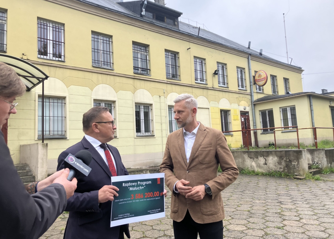W Zgierzu powstanie nowy żłobek. Miasto dostało 3,5 mln zł dotacji z programu Maluch +