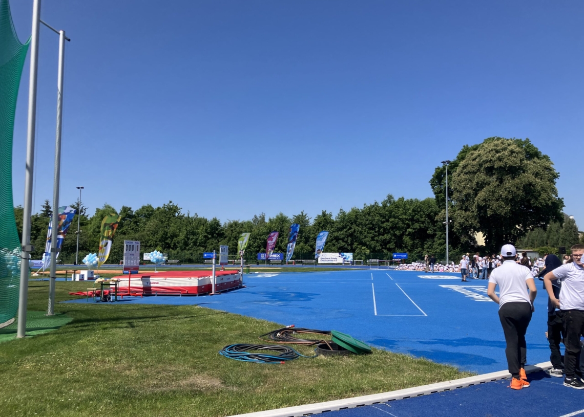 Nowy stadion lekkoatletyczny w Aleksandrowie Łódzkim