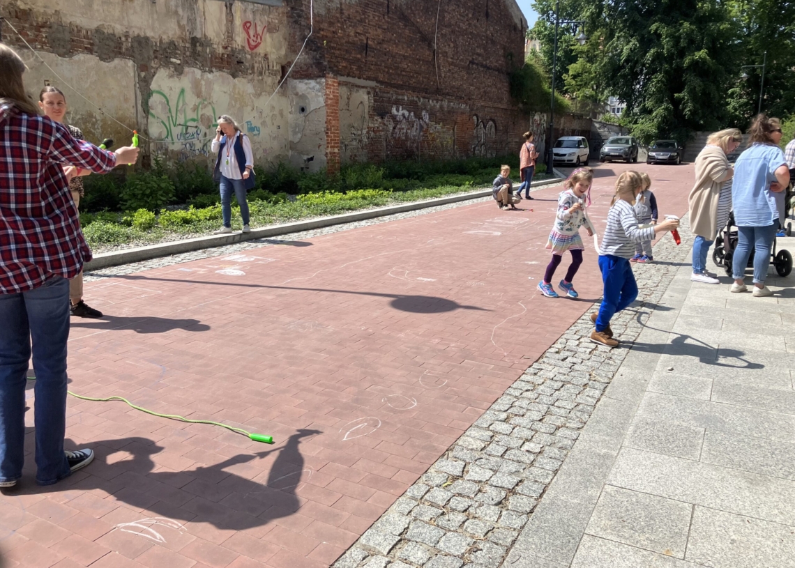 Piknik rodzinny w łódzkiej Wigencji