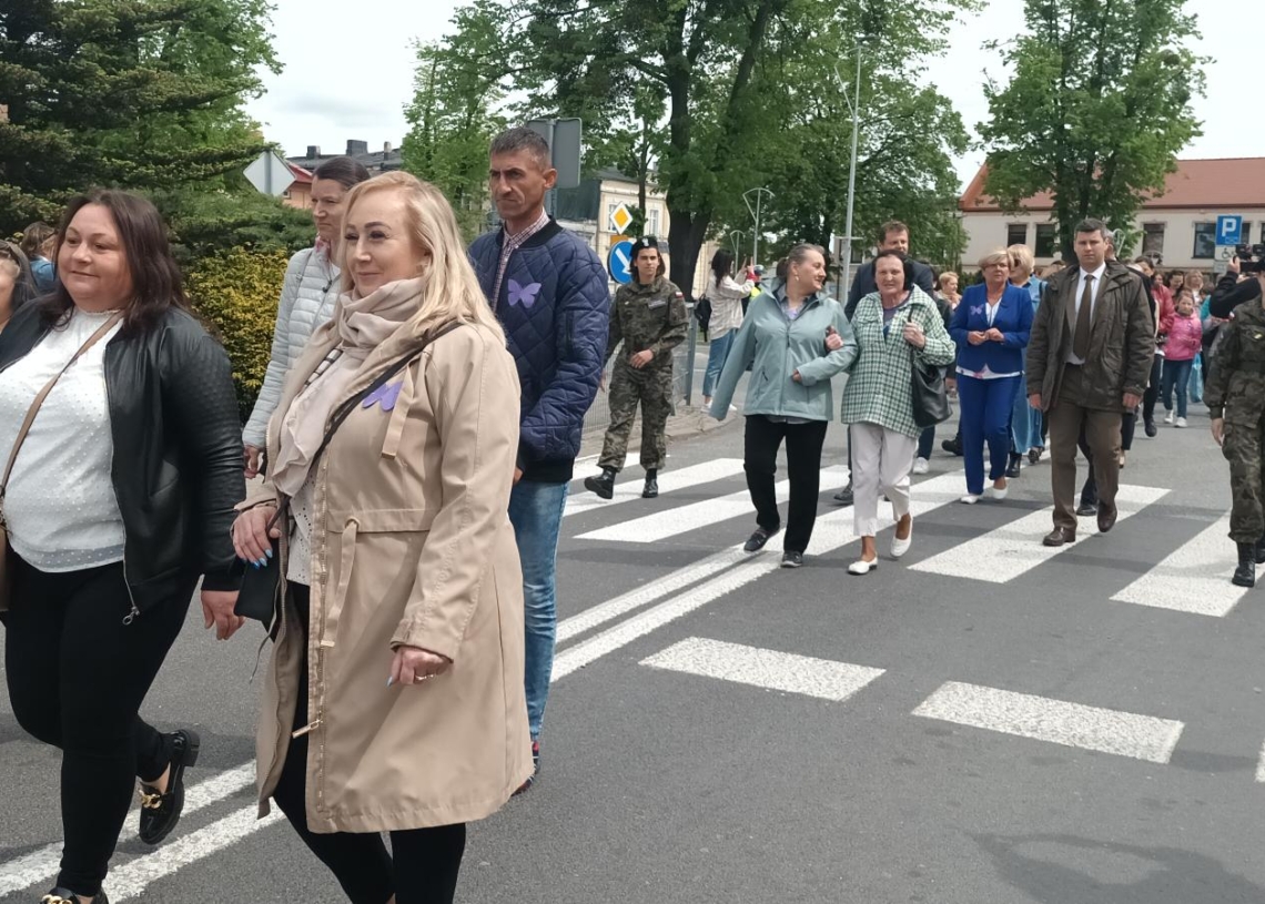 Marsz godność w Brzezinach
