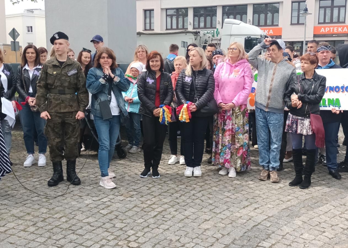 Marsz godność w Brzezinach
