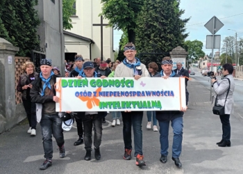 Marsz godność w Brzezinach