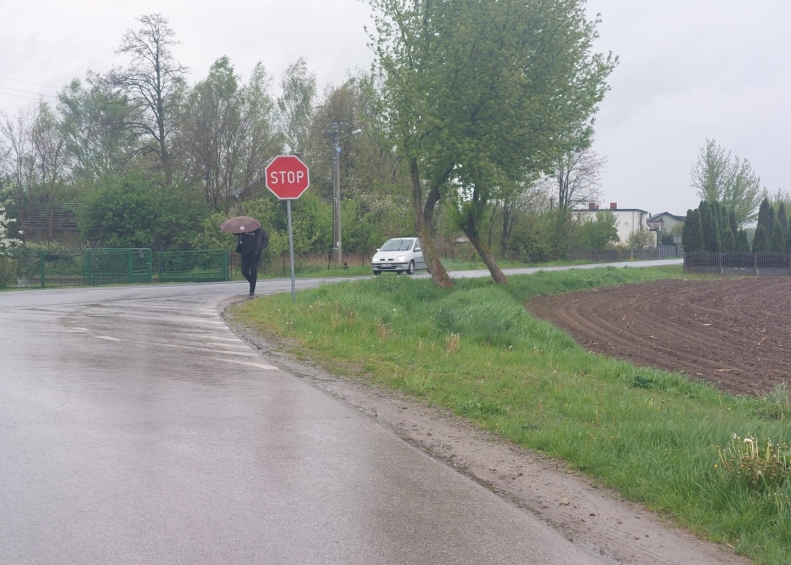 Mieszkańcy Brzeźnia walczą o budowę drogi pieszo-rowerowej