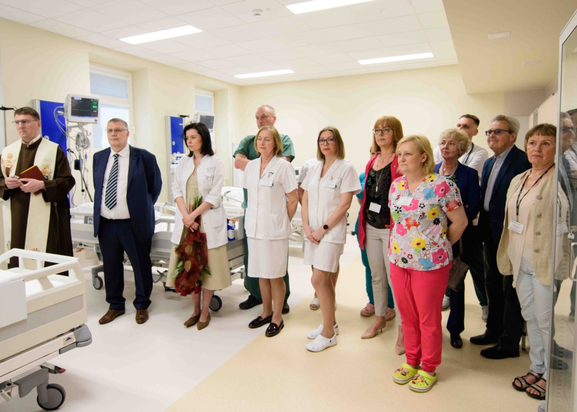 Otwarto wyremontowany oddział geriatryczny w szpitalu im. Biegańskiego w Łodzi