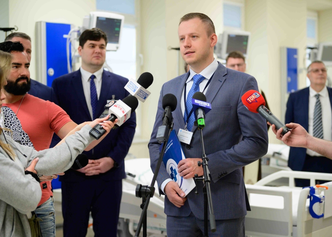 Otwarto wyremontowany oddział geriatryczny w szpitalu im. Biegańskiego w Łodzi