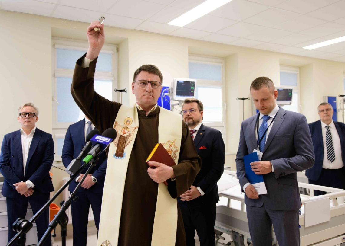 Otwarto wyremontowany oddział geriatryczny w szpitalu im. Biegańskiego w Łodzi