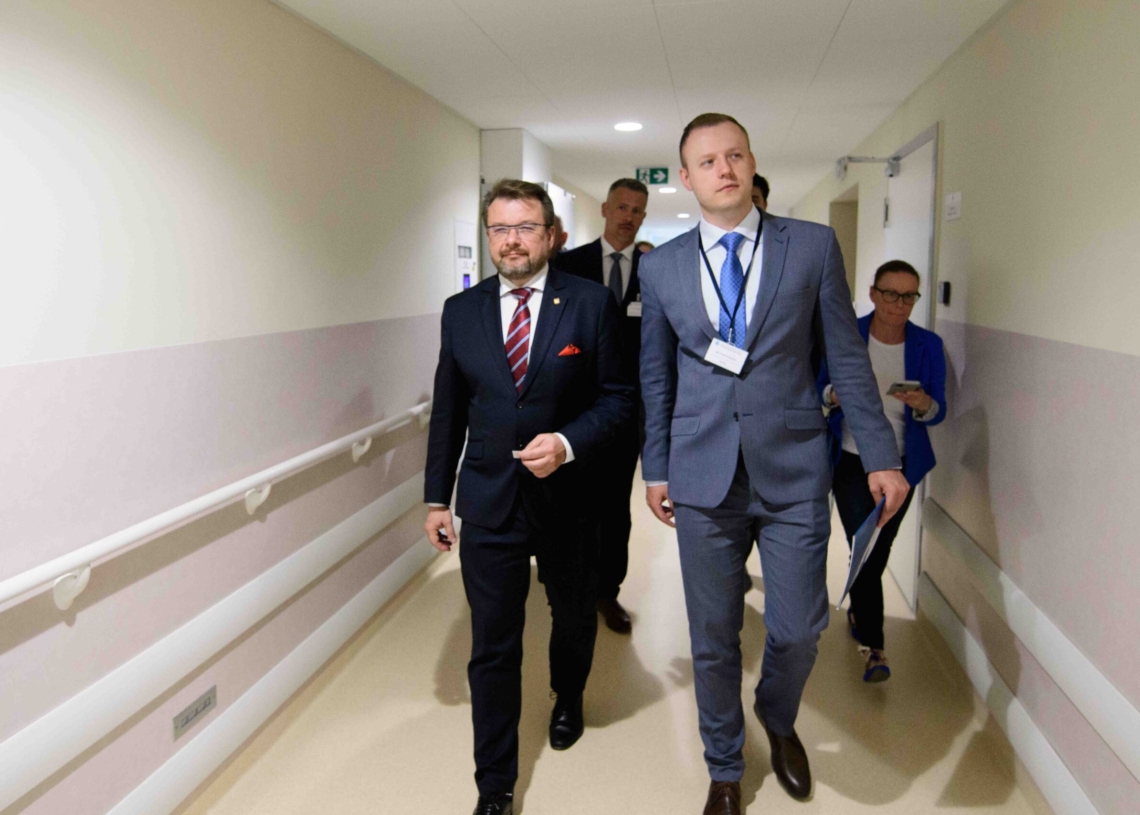Otwarto wyremontowany oddział geriatryczny w szpitalu im. Biegańskiego w Łodzi